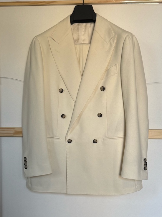 Suitsupply Other - Off White Pure Wool DB Suit